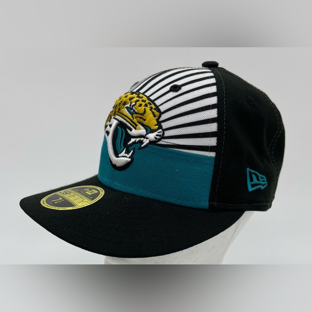 Jags Jacksonville Jaguars New Era‎ NFL 100 Years Hat  59FIFTY Low Pro 7 1/4  NWT
